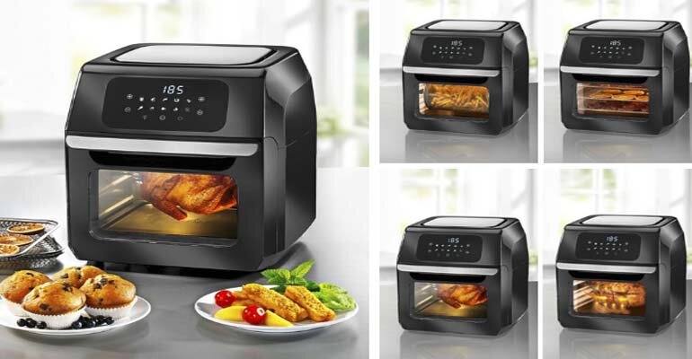 Nồi chiên không dầu có kết hợp chức năng nướng nồi chiên không dầu đa năng