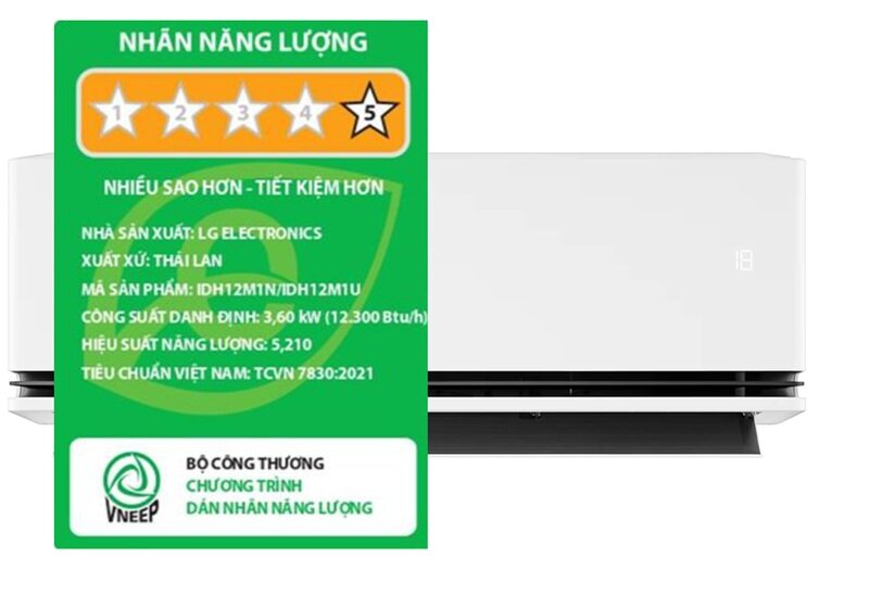 LG IDH12M1 giảm nửa giá, điều hòa 2 chiều Inverter tiết kiệm điện, lọc không khí tốt cho phòng dưới 20m2
