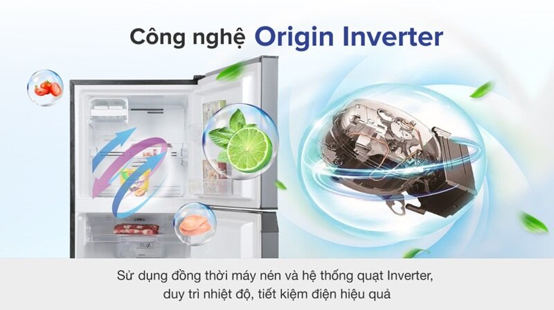 Tủ lạnh Toshiba Inverter 249 lít GR-RT325WE-PMV(06)-MG giá chỉ 5 triệu đồng mà chất lượng vượt trội