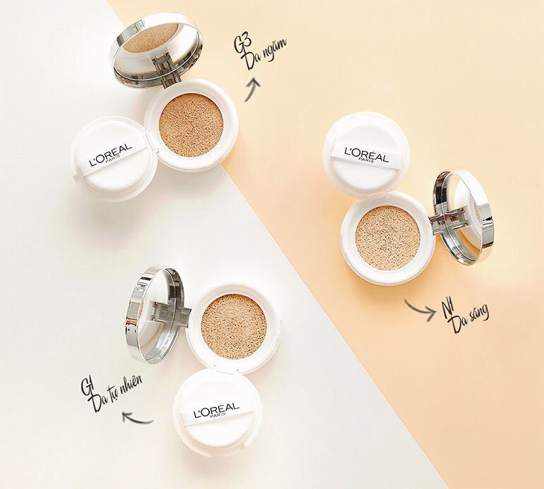 phấn nước Loreal True Match Silky Cushion