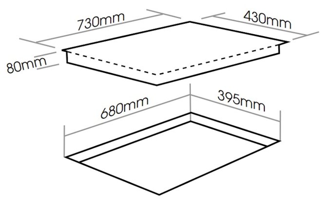 Bếp từ âm 2 vùng nấu Faster FS 728I tính năng an toàn, tiết kiệm năng lượng