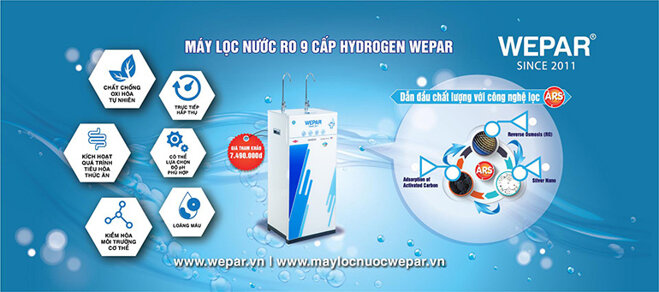 máy lọc nước wepar