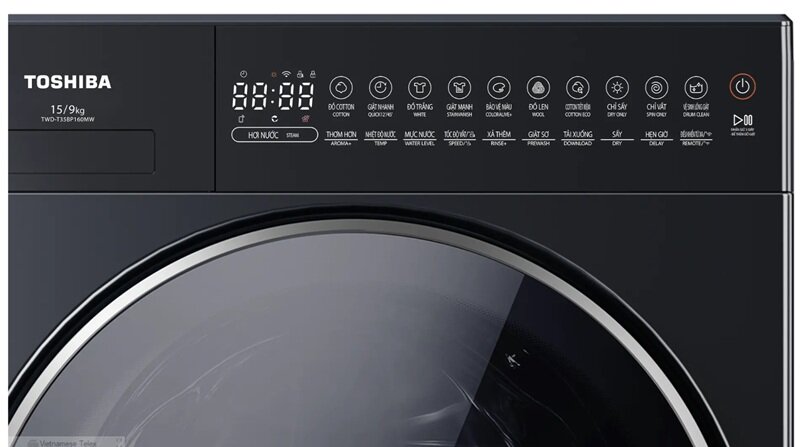 Máy giặt sấy Toshiba TWD-T35BP160MWV(MG) giá cao nhưng đáng đồng tiền bát gạo