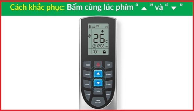 5 lỗi thường gặp trên điều khiển điều hòa Gree