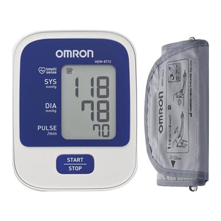 Máy đo huyết áp Omron Hem 8712 - Máy đo huyết áp loại nào tốt