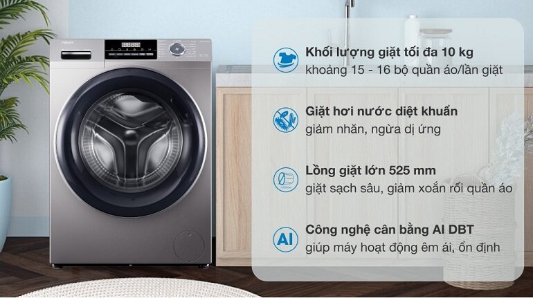 máy giặt AQUA 10kg