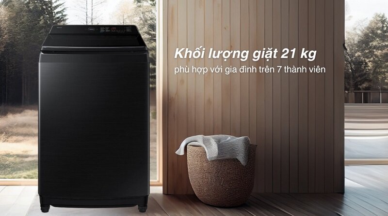 máy giặt Samsung Inverter 21 kg WA80F21B9BSV