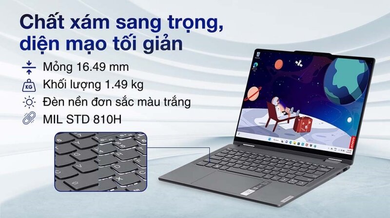 Thiết kế Lenovo Yoga 7 14IRL8