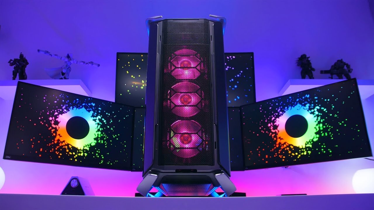 Các bộ phận của  Cooler Master COSMOS C700P RGB có thể tháo rời rất tiện lợi