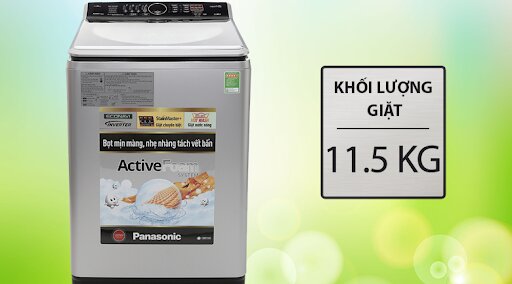 3 ưu điểm nổi bật của máy giặt Panasonic 11.5kg bạn nên biết