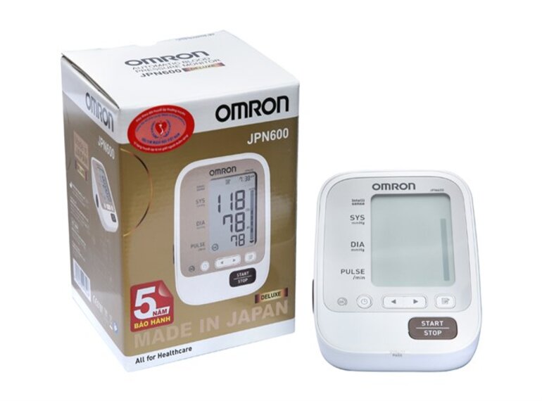 Máy đo huyến áp Omron JPN600 - Máy đo huyết áp loại nào tốt