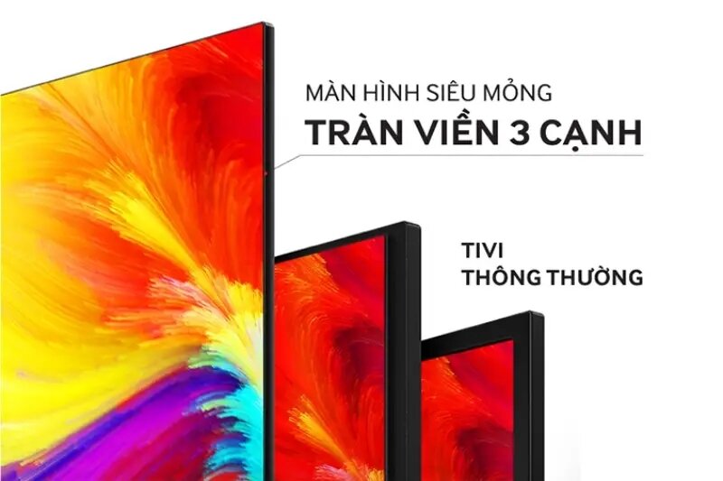 thiết kế tràn viền của Coex 55UT7100XG