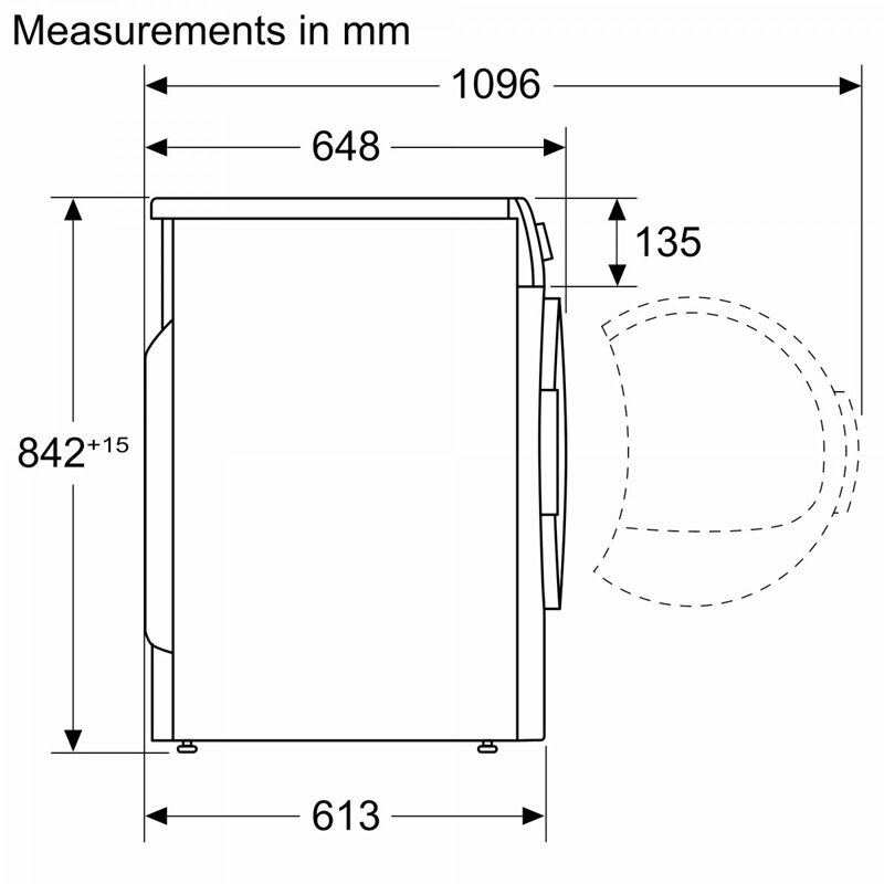 5 tính năng nổi bật của máy sấy bơm nhiệt Bosch series 6 WQG24570SG