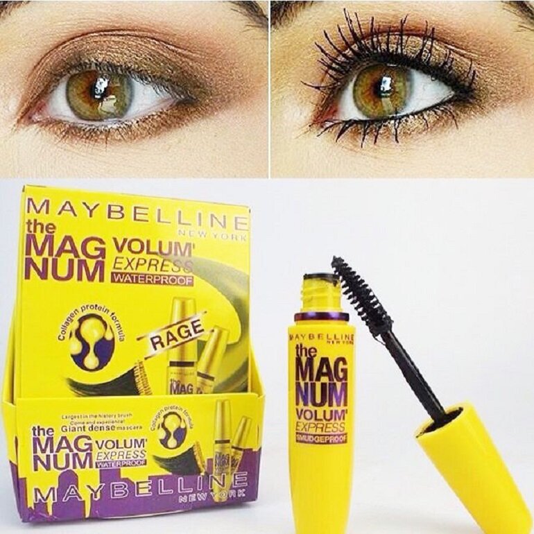 mascara Maybelline vàng 