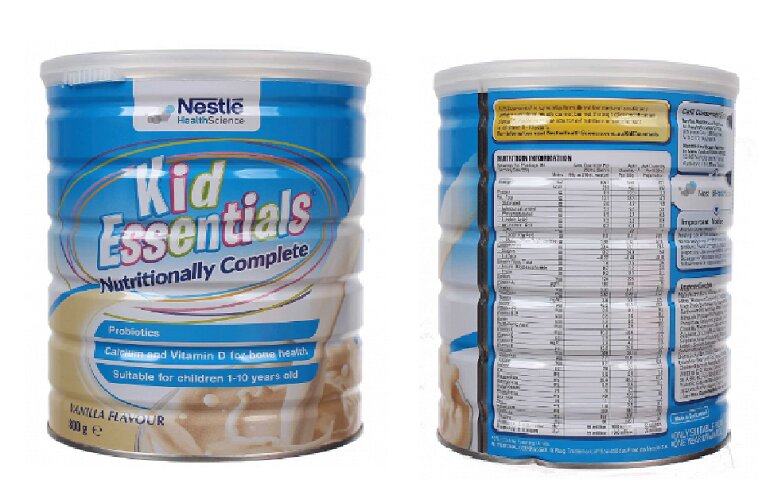 Sữa bột có vị ngọt và mát Nestle Kid Essential