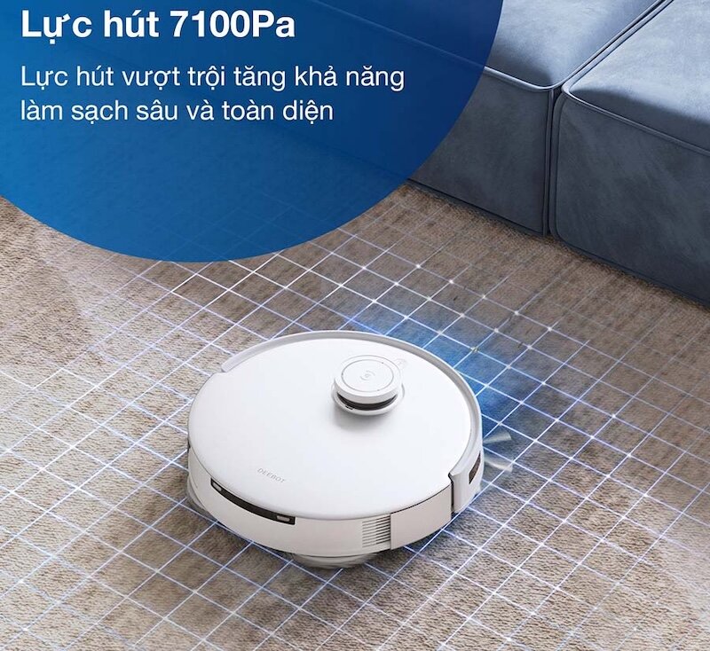 Robot hút bụi lau nhà Ecovacs Deebot T20e Omni: 