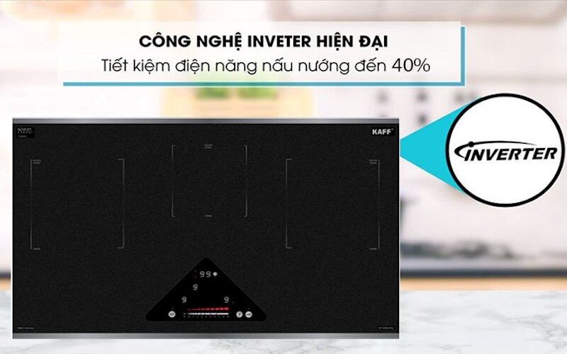 Bếp từ Kaff KF-IC5801II Plus sở hữu cấu hình mạnh mẽ