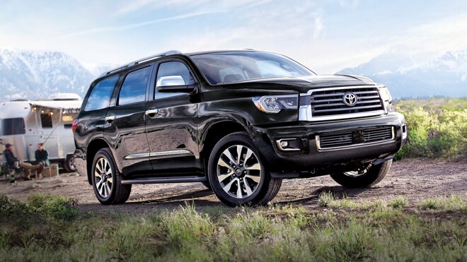 Vẻ đẹp sang trọng của Toyota Sequoia 2019