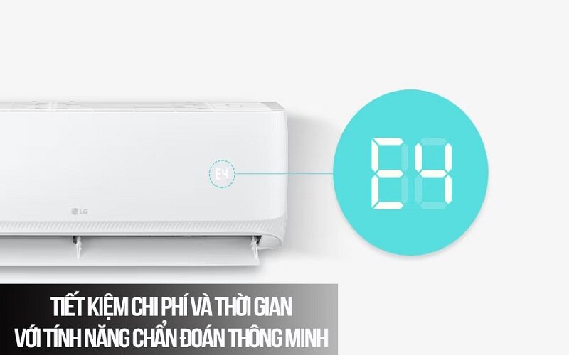 điều hòa LG K09CH có chức năng tự động chẩn đoán lỗi