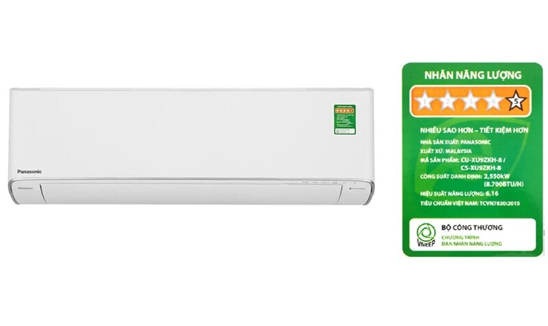 Top 5 điều hòa Panasonic 9000 BTU inverter tiết kiệm điện, giá tốt năm 2026