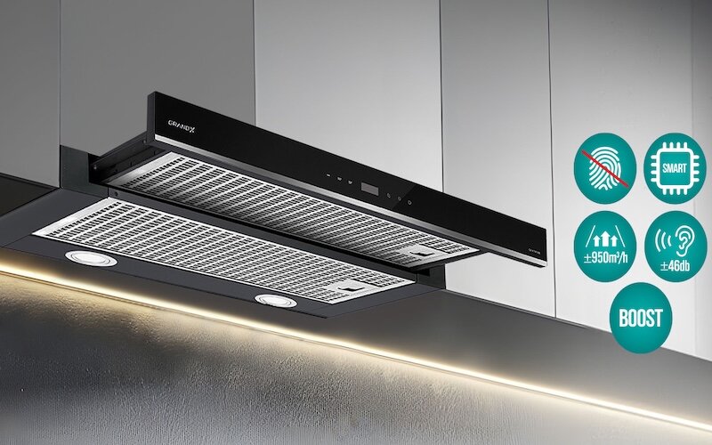 Máy hút mùi GrandX GX-H70F58B/G biến căn bếp thành không gian mơ ước