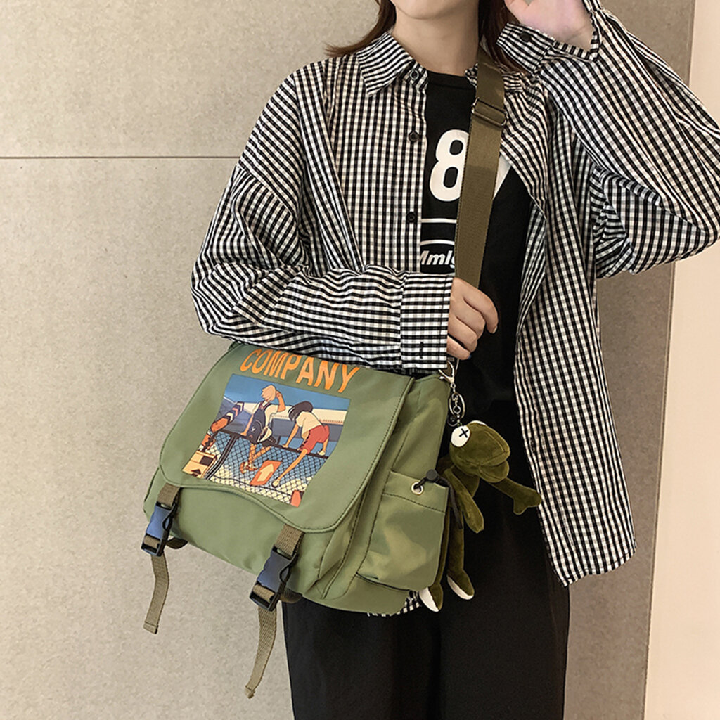 Túi đeo chéo Hàn Quốc cho nữ đi học kiểu oversize