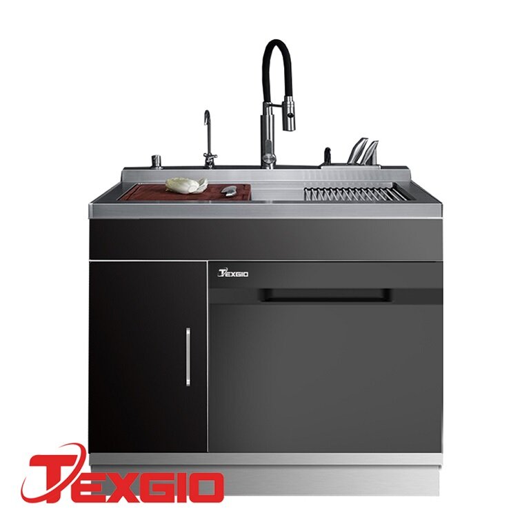 Thiết kế máy rửa bát Texgio TGUMF11X liền chậu đẳng cấp