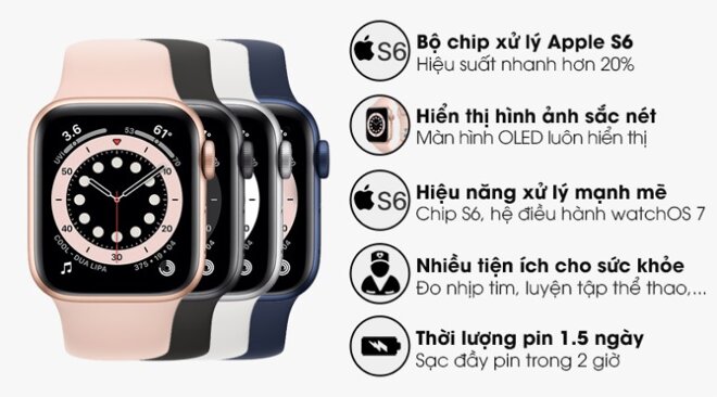 apple watch series 6 cũ