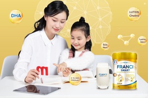 Franci Smart Gold - Dinh dưỡng khởi đầu giúp trẻ thông minh vượt trội