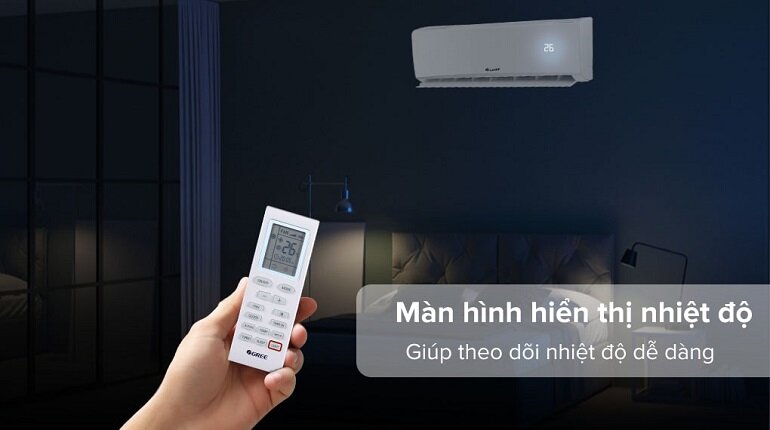 Màn hình hiển thị nhiệt độ tiện lợi