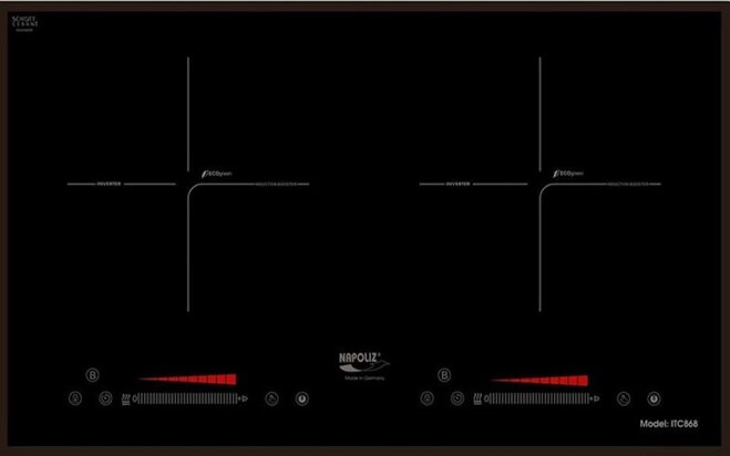 Bếp từ Napoliz ITC-868 cao cấp, công nghệ Đức, đẳng cấp Châu Âu