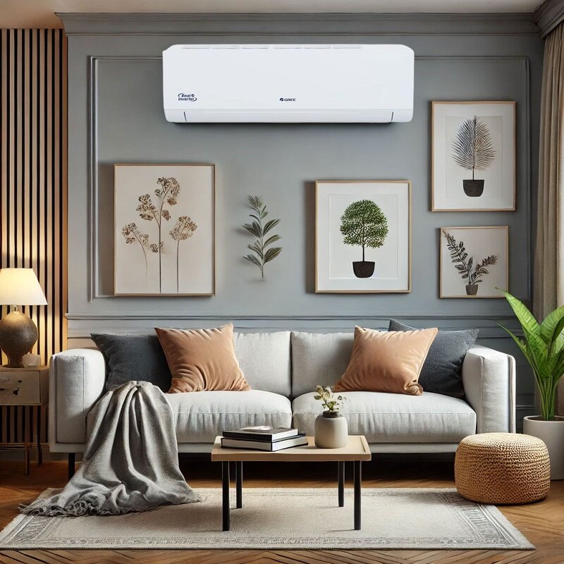 Điều hòa Gree 9000 BTU inverter 1 chiều BD9CI thiết kế
