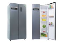 Funiki HR SS8430SDG dung tích 430 lít, tủ lạnh Side by Side giá mềm cho gia đình Việt