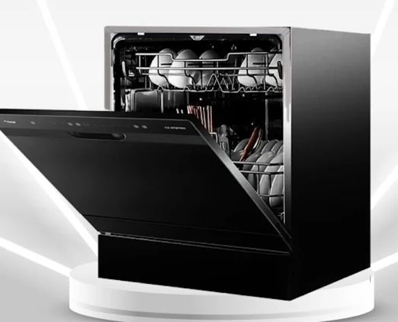 Máy rửa bát độc lập Canzy CZ-WQP892 có dung tích rửa lên tới 8 bộ bát đĩa