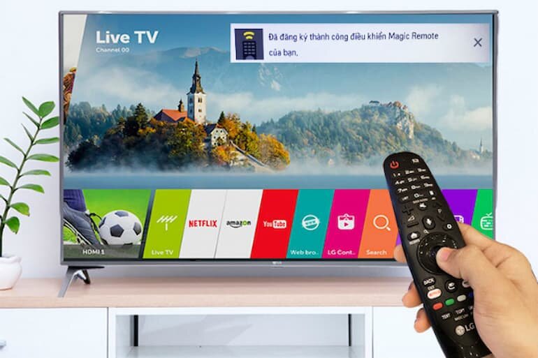Chia sẻ hình ảnh, video và âm nhạc từ điện thoại lên tivi bằng ứng dụng LG TV Plus