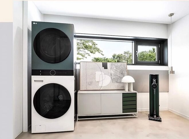 tháp giặt sấy LG WashTower WT2116SHEG