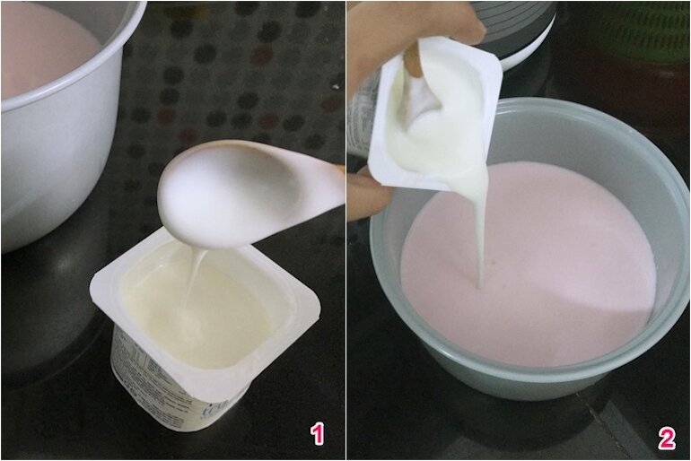 Hướng dẫn bạn cách làm sữa chua uống bằng nồi cơm điện tại nhà