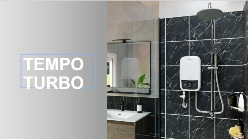 Đánh giá máy nước nóng trực tiếp Atlantic Tempo Turbo 6000 PU RS