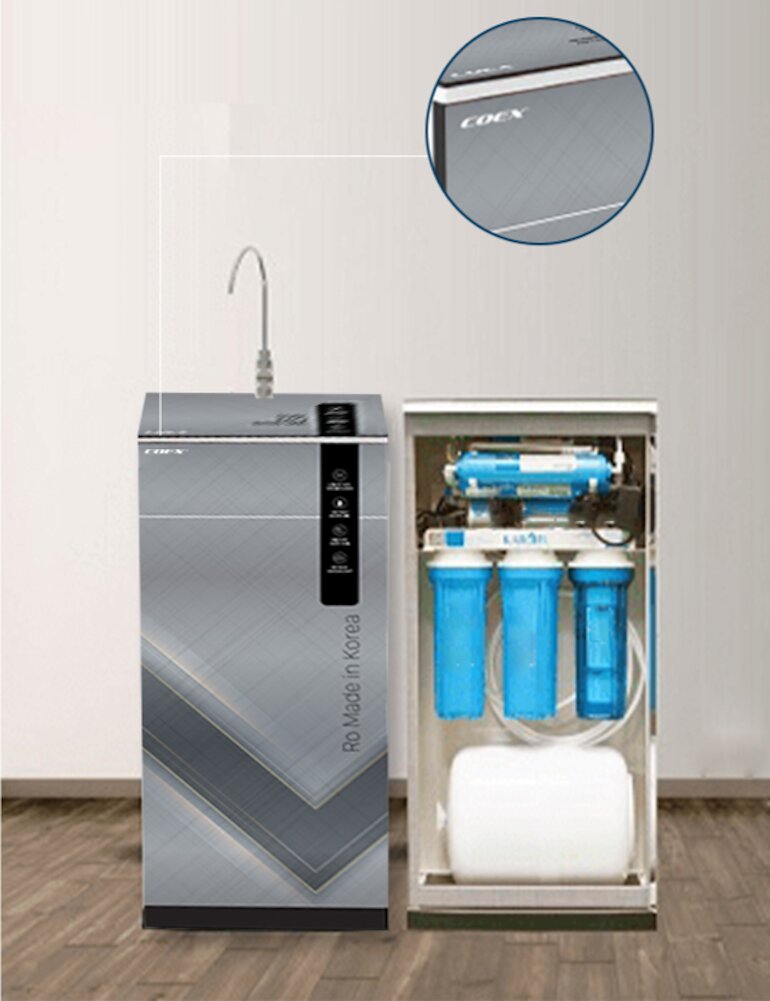 Máy Lọc Nước Coex Hydrogen WP-7112 được trang bị 10 cấp lọc tiên tiến.