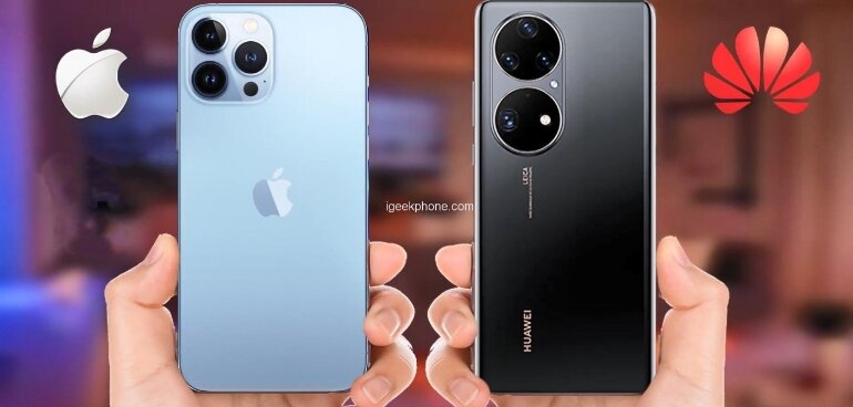 iPhone 13 Pro Max vs Huawei P50 pro: Qual o melhor celular?