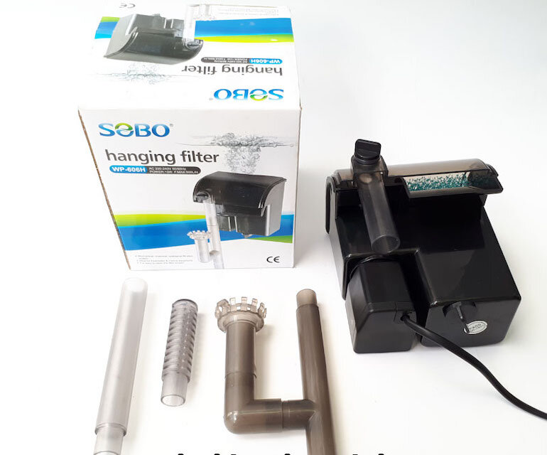 Bộ lọc nước bể cá mini Sobo WP-606H