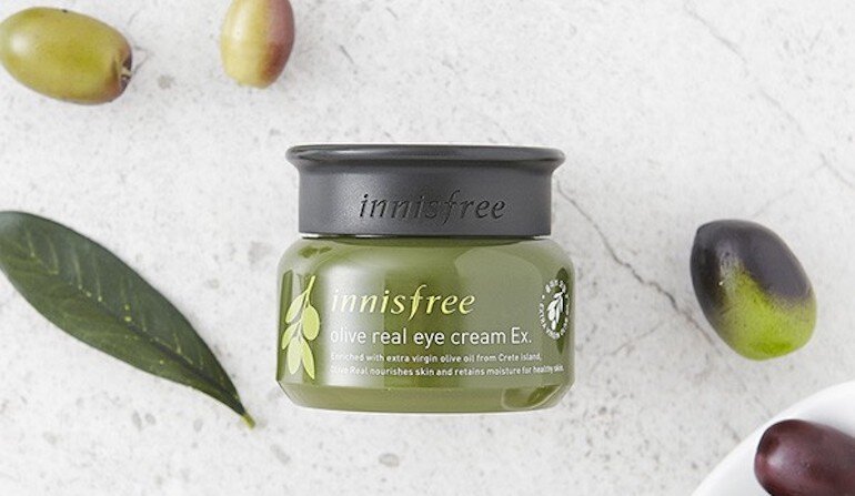 Kem chống lão hóa Innisfree Olive Real Eye Cream EX