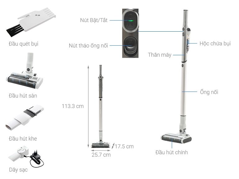 máy hút bụi không dây philips