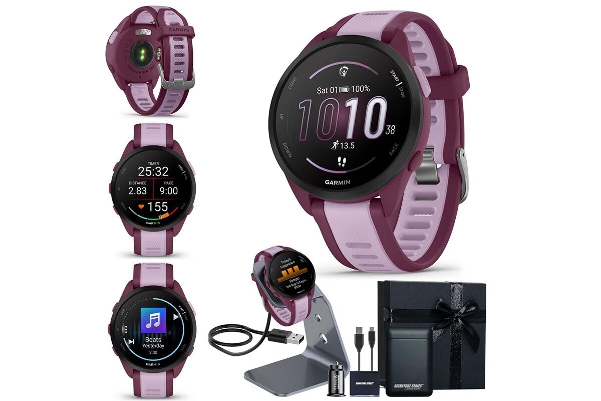 Garmin Forerunner 165 Music - smartwatch dành riêng cho runner mê âm nhạc