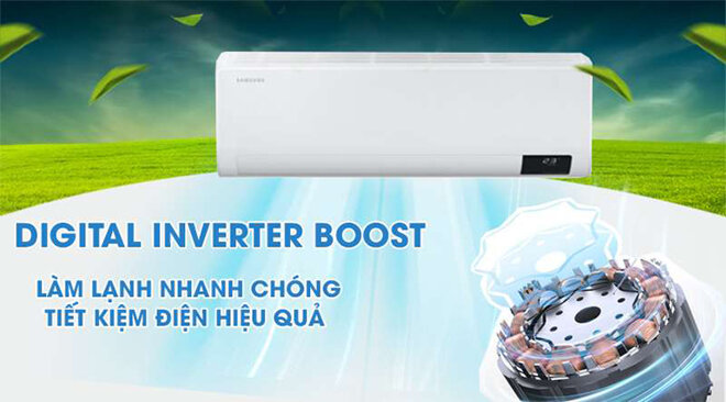 Điều hòa Samsung 24000BTU Inverter AR24TYGCDWKNSV giúp tiết kiệm điện năng tối ưu