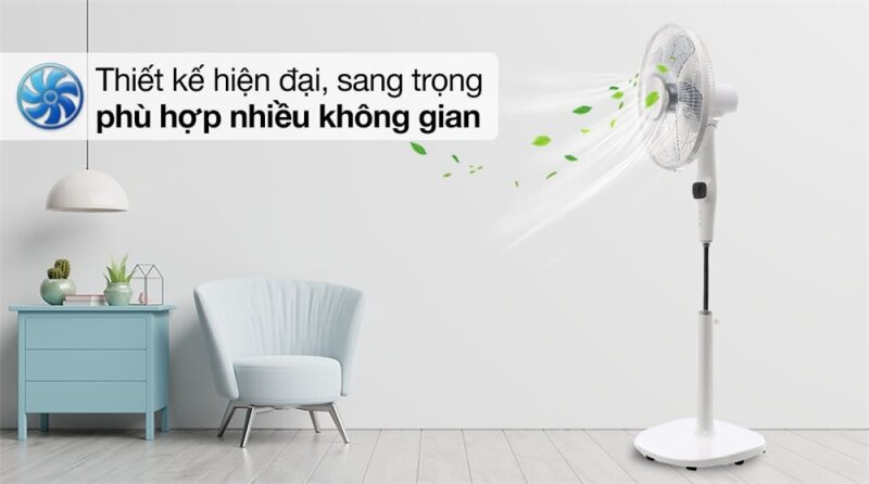 4 đặc điểm nổi bật của quạt cây Midea FS40-15DR hấp dẫn người dùng Việt