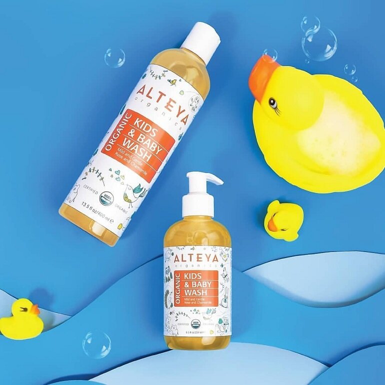 Sữa tắm gội hữu cơ Alteya Organic Baby Wash