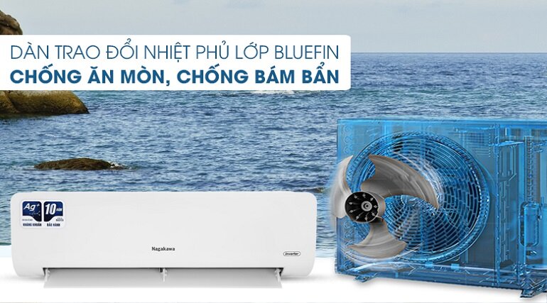  máy lạnh Nagakawa Inverter 1.5 HP NIS-C12R2H10