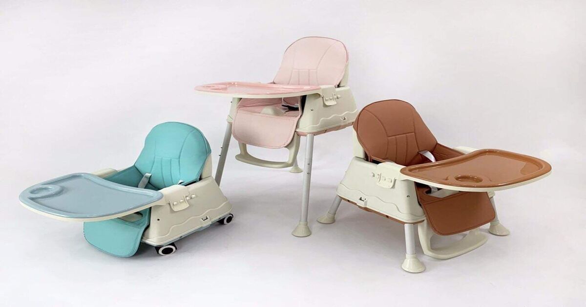 Ghế ăn dặm cho bé chưa biết ngồi Hanbei - Ghế ăn dặm đa năng giá rẻ