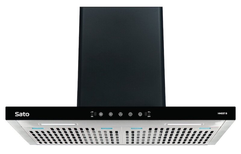 Máy hút mùi Sato HM037.B trở thành người giữ hồn cho gian bếp Việt